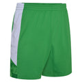 Emerald-White - Back - Umbro Mens Vier Shorts