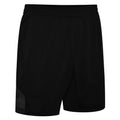 Black-Carbon - Back - Umbro Mens Vier Shorts