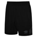 Black-Carbon - Front - Umbro Mens Vier Shorts