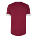 New Claret-White - Back - Umbro Mens Tempest Jersey