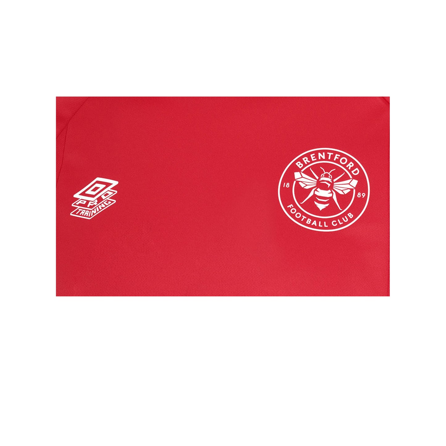 Bittersweet-Jester Red - Side - Brentford FC Mens 22-23 Umbro Training Jersey