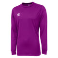 Purple Cactus - Front - Umbro Childrens-Kids Club Long-Sleeved Jersey