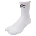 White - Front - Umbro Mens Pro Tech Logo Socks