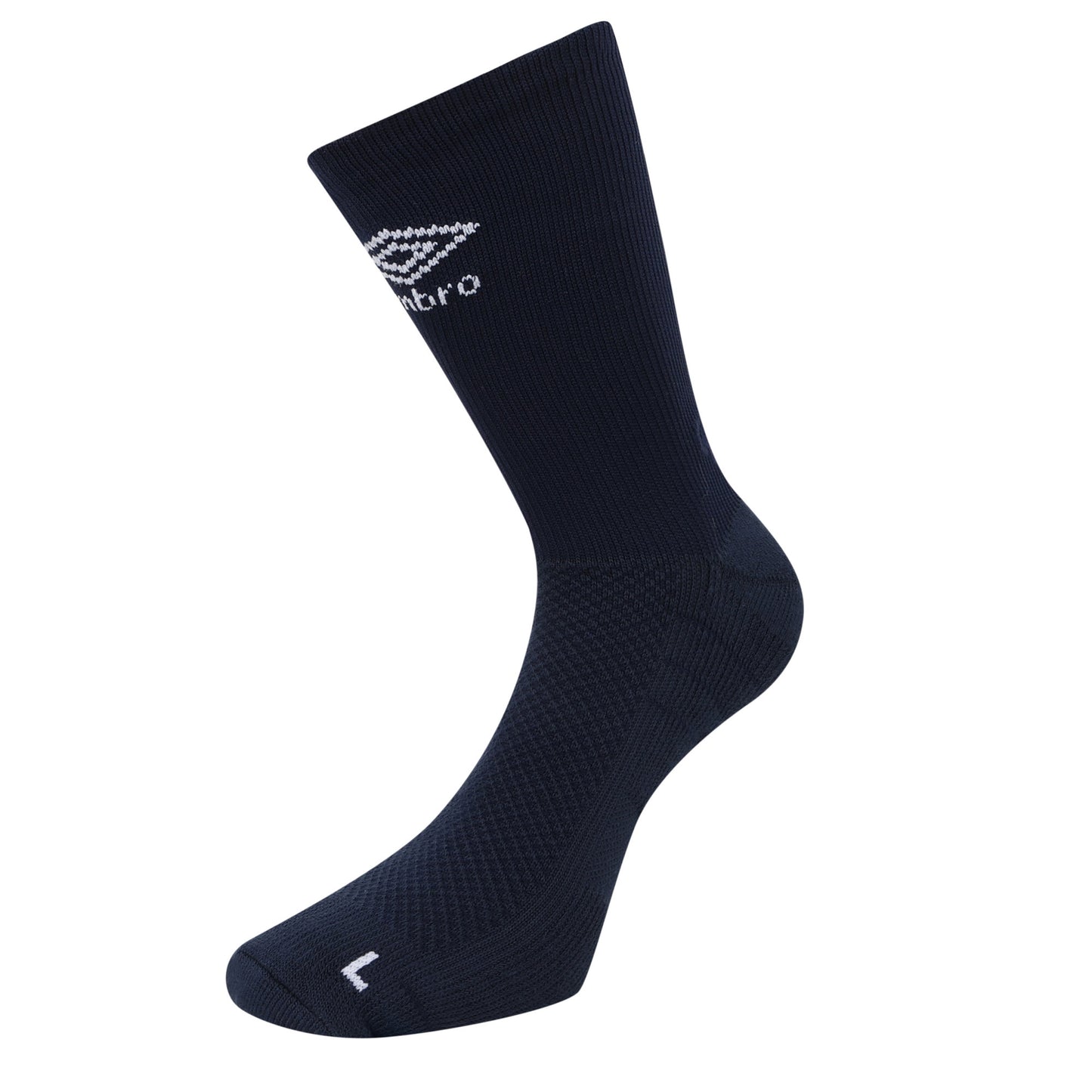 Dark Navy - Back - Umbro Mens Pro Tech Logo Socks