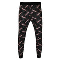 Black-Grey - Back - Top Gear Mens Lounge Trousers