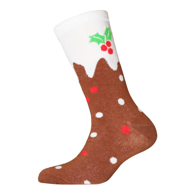 Multi - Back - Anucci Childrens-Kids Christmas Socks (Pack Of 3)