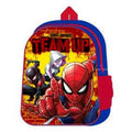 Red-Navy - Front - Spider-Man Childrens-Kids Team Up Arch Backpack