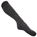 Grey - Front - Mens Thermal Wool Blend Long Wellington Boot Socks (1 Pair)