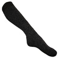 Charcoal - Front - Mens Thermal Wool Blend Long Wellington Boot Socks (1 Pair)