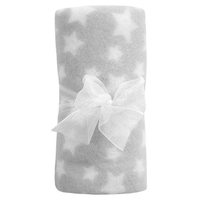 Star - Front - QT Baby Rolled Polar Blanket