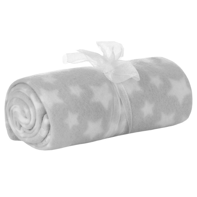 Star - Back - QT Baby Rolled Polar Blanket