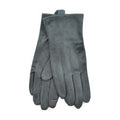 Grey - Front - Foxbury Womens-Ladies Soft Gloves