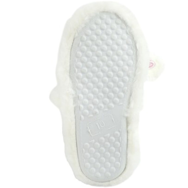 Cream - Lifestyle - Slumberzzz Childrens-Kids Plush Bunny Slippers