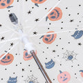Clear-Orange - Lifestyle - X-brella Childrens-Kids Halloween Pumpkin Umbrella