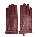 Burgundy - Front - Timberland Womens-Ladies Leather Gloves