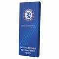 Blue - Back - Chelsea FC Bottle Opener Key Ring With Torch