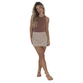 Stone - Side - Brave Soul Womens-Ladies Scoop Neck Racer Back Bodysuit