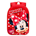 Red - Front - Disney Childrens-Kids Minnie Mouse Style Icon Backpack
