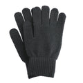 Grey - Front - Felix & Dylan Mens Touchscreen Gloves