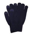 Navy - Front - Felix & Dylan Mens Touchscreen Gloves