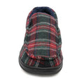 Red - Lifestyle - Slumberzzz Mens Checked Slippers