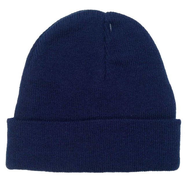 Navy - Back - Nike Babies Swoosh Beanie