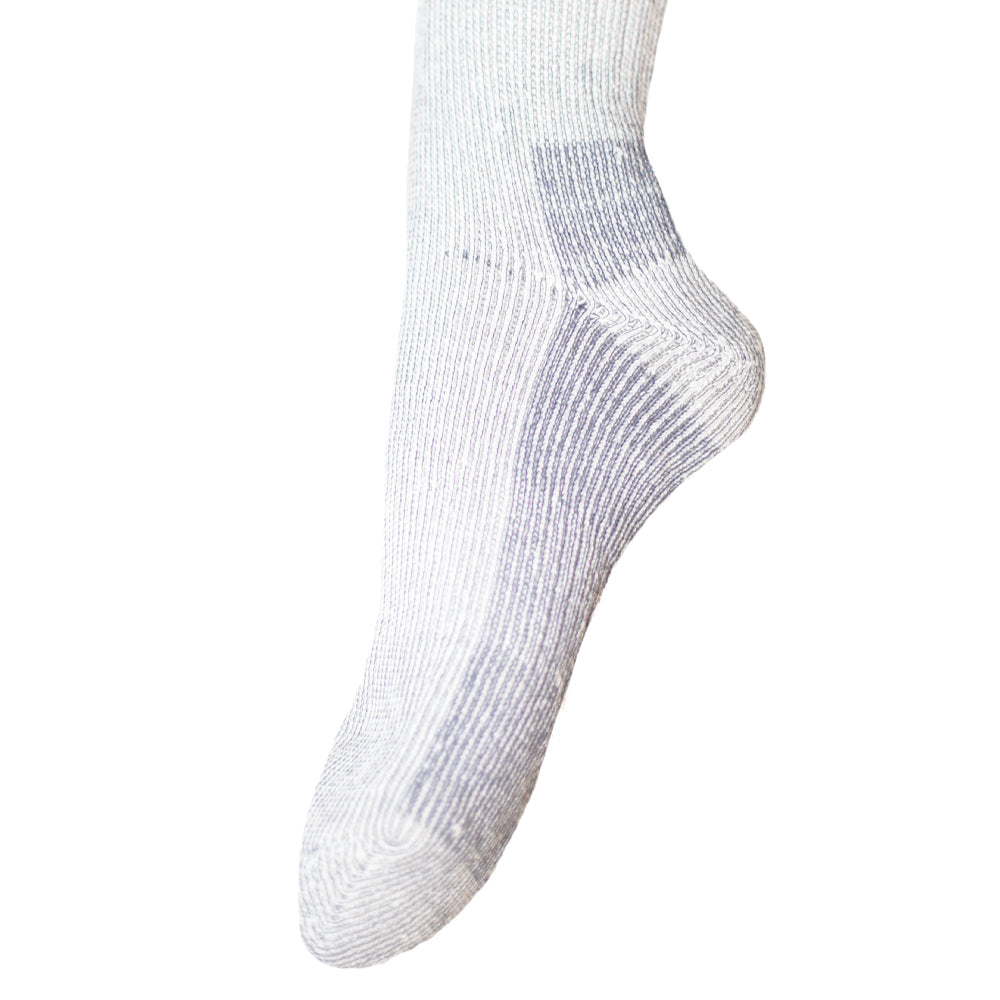 Navy - Back - Mens Wool Rich Hiker Socks