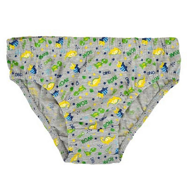 Multicolured - Back - Tom Franks Kids Boys Dinosaur Briefs (Pack Of 5)