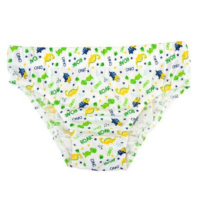Multicolured - Close up - Tom Franks Kids Boys Dinosaur Briefs (Pack Of 5)