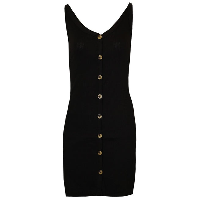 Black - Front - Brave Soul Womens-Ladies Bodycon Mini Dress
