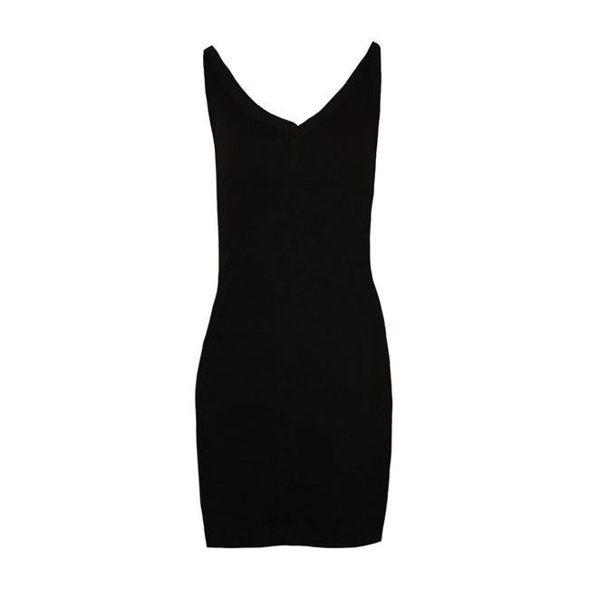 Black - Back - Brave Soul Womens-Ladies Bodycon Mini Dress