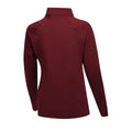 Maroon - Back - Weatherbeeta Womens-Ladies Prime Long-Sleeved Base Layer Top