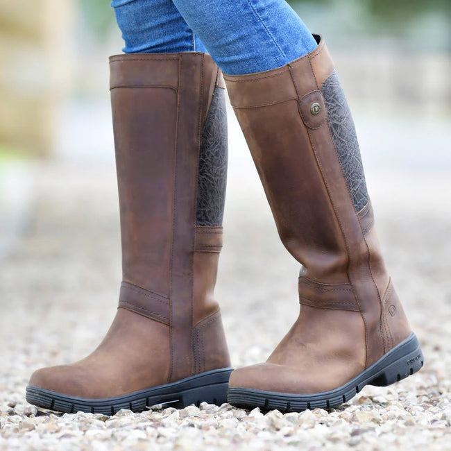 Brown - Lifestyle - Dublin Unisex Adult Barrow Country Boots