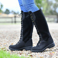 Black - Back - Dublin Unisex Adult Sloney Suede Country Boots