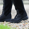 Black - Side - Dublin Unisex Adult Sloney Suede Country Boots