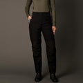 Black - Pack Shot - Weatherbeeta Womens-Ladies Rayne Waterproof Over Trousers