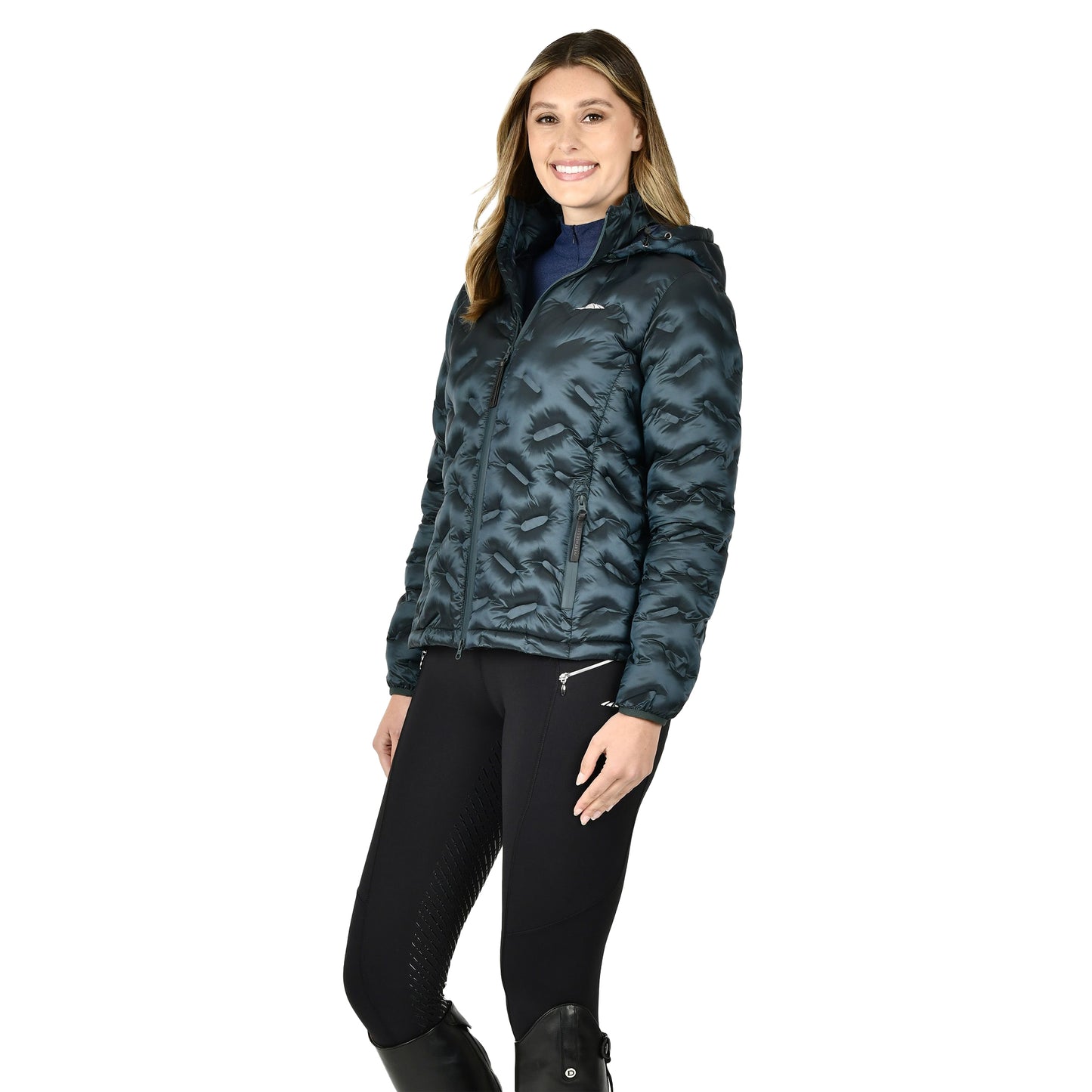 Pine - Side - Weatherbeeta Womens-Ladies Georgia Padded Jacket