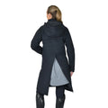 Black - Back - Weatherbeeta Womens-Ladies Windproof Longline Riding Jacket