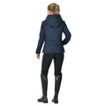 Navy - Lifestyle - Weatherbeeta Womens-Ladies Protect High-Neck Jacket