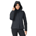 Black - Front - Weatherbeeta Womens-Ladies Protect High-Neck Jacket