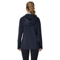 Navy - Back - Weatherbeeta Womens-Ladies Abrasion Resistant Stretch Riding Jacket