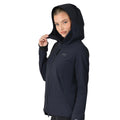 Navy - Side - Weatherbeeta Womens-Ladies Abrasion Resistant Stretch Riding Jacket