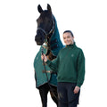 Dark Emerald - Lifestyle - Dublin Womens-Ladies Quarter Zip Fleece Top