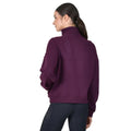 Purple Violet - Back - Dublin Womens-Ladies Quarter Zip Fleece Top