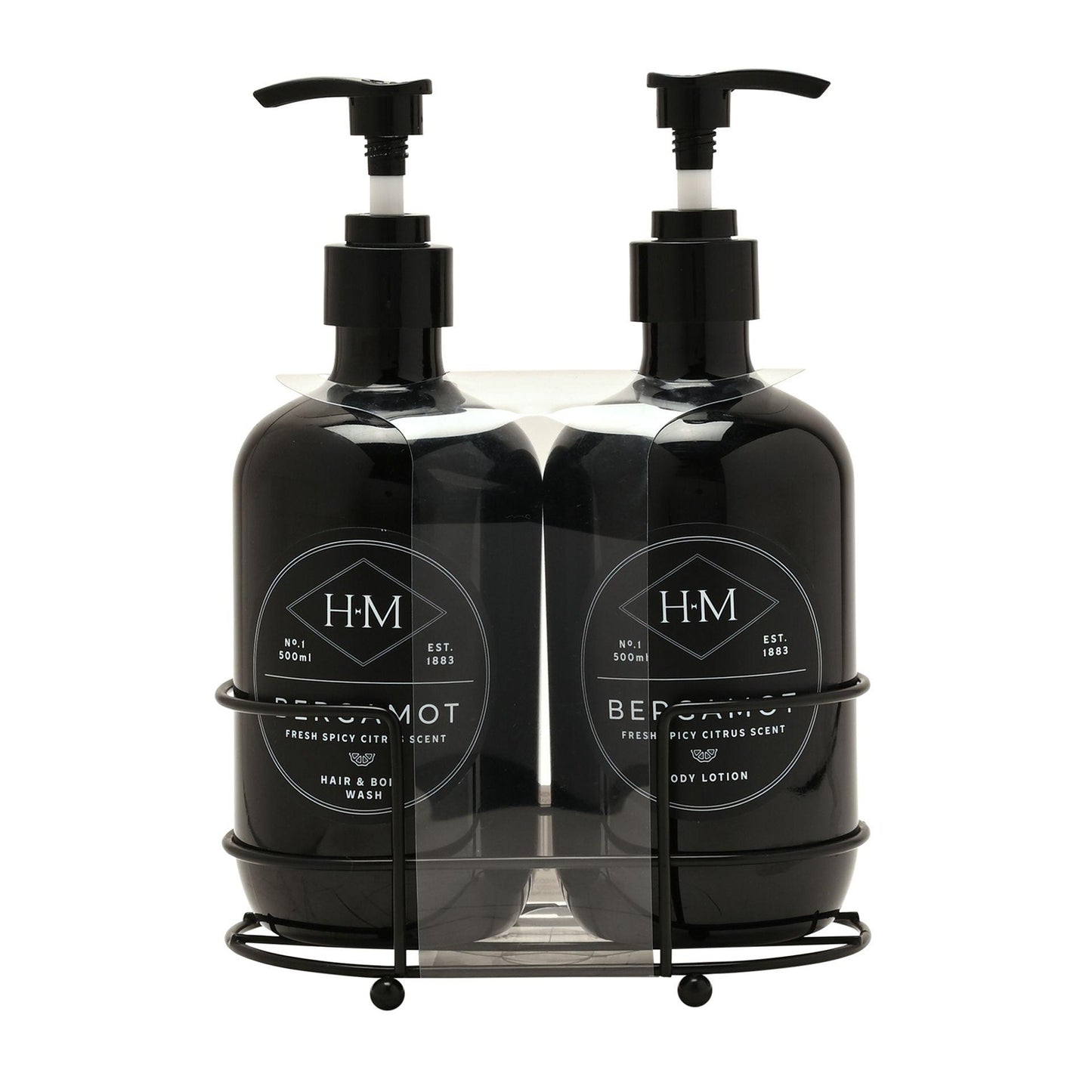 Black - Lifestyle - Harvey Makin Mens Shower Essentials Gift Set
