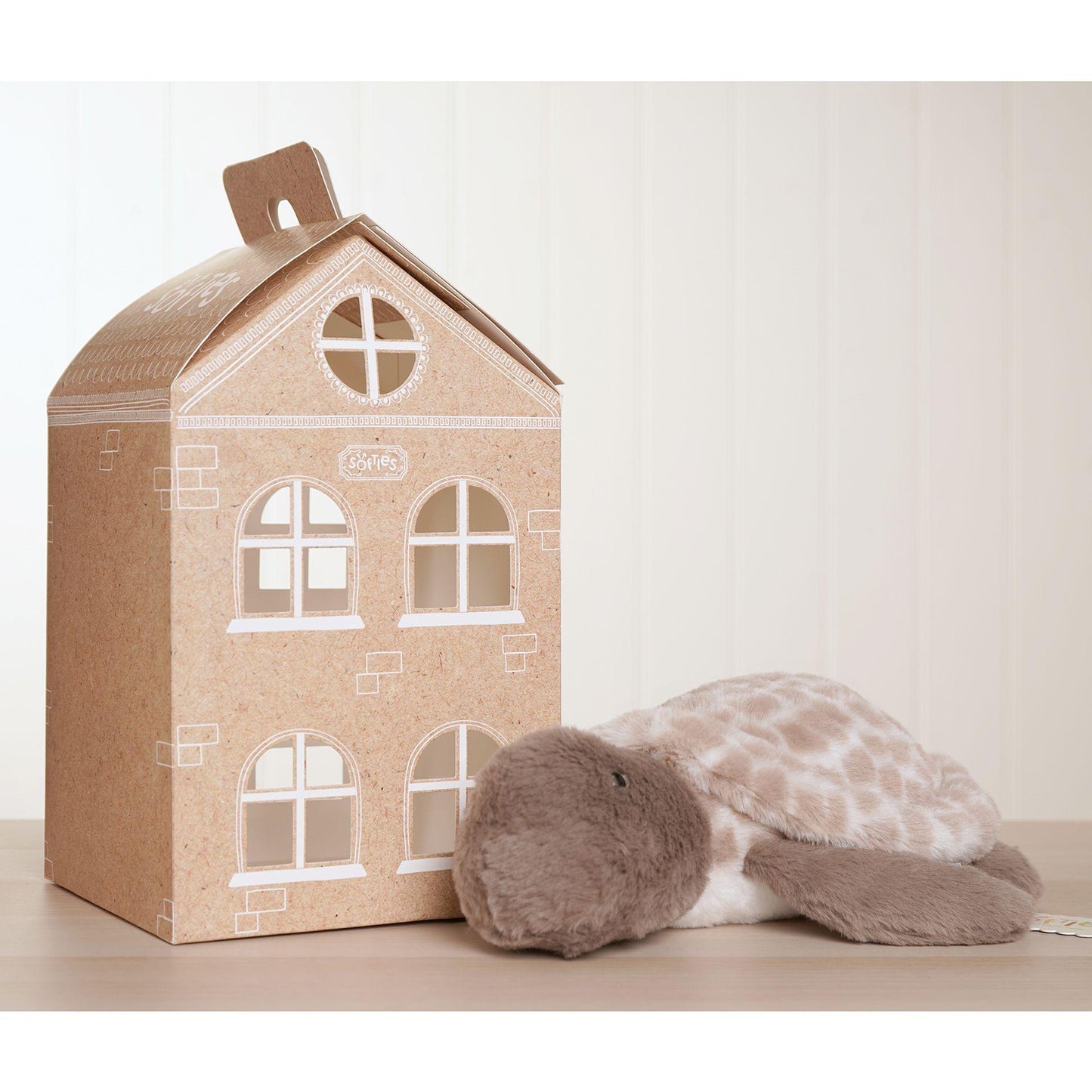 Brown - Close up - Toby The Plush Brown Turtle 30cm