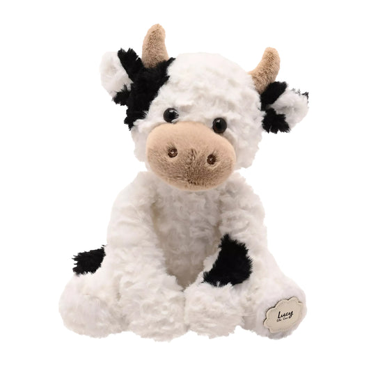 One Colour - Front - Daisy The Plush Black and White Cow