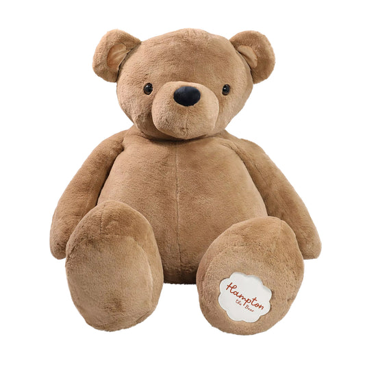 One Colour - Front - Hampton The Plush Giant Teddy Bear