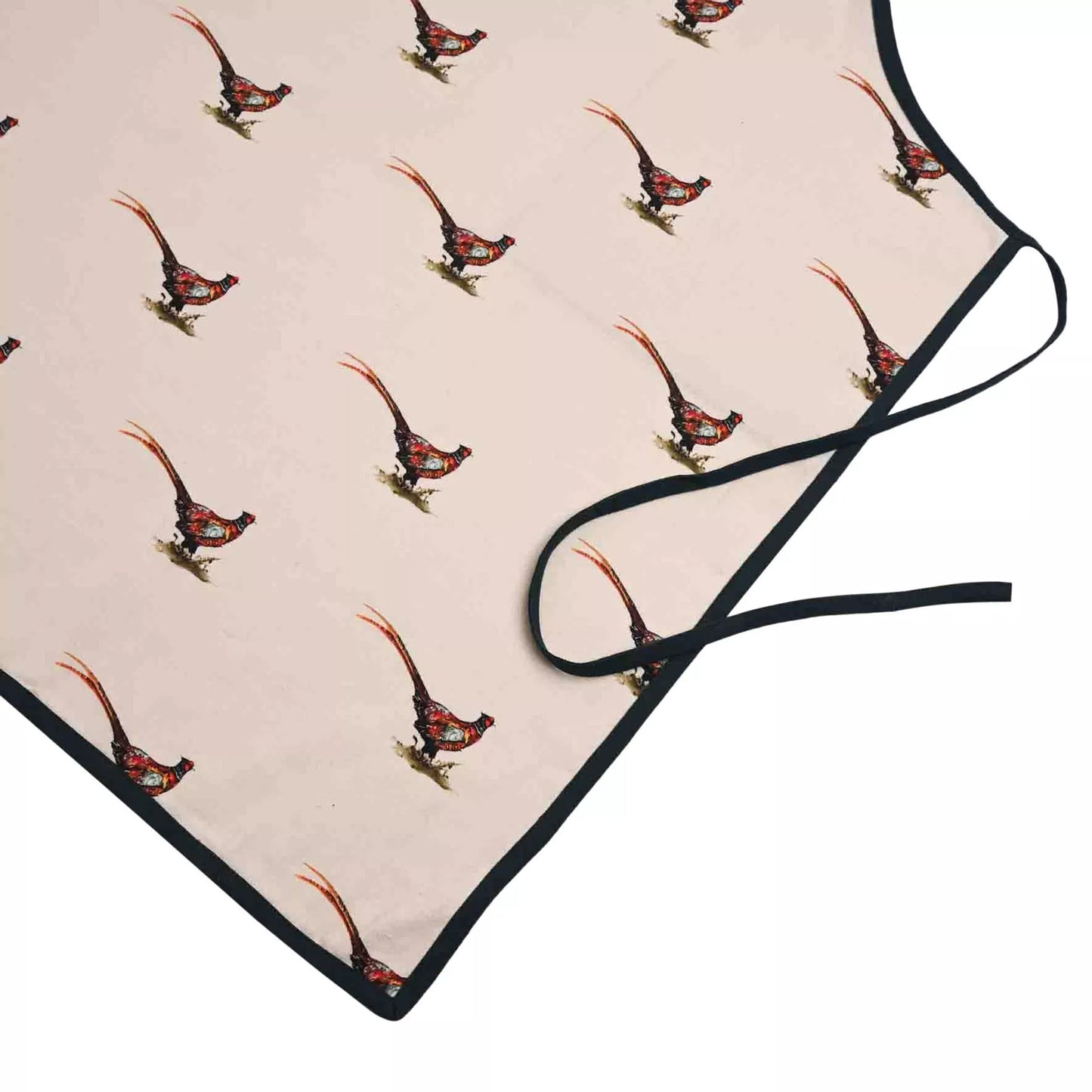 White - Back - Meg Hawkins Pheasant Cotton Apron