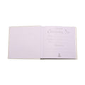 White - Side - Christening Pearlised Photo Album 4 x 6